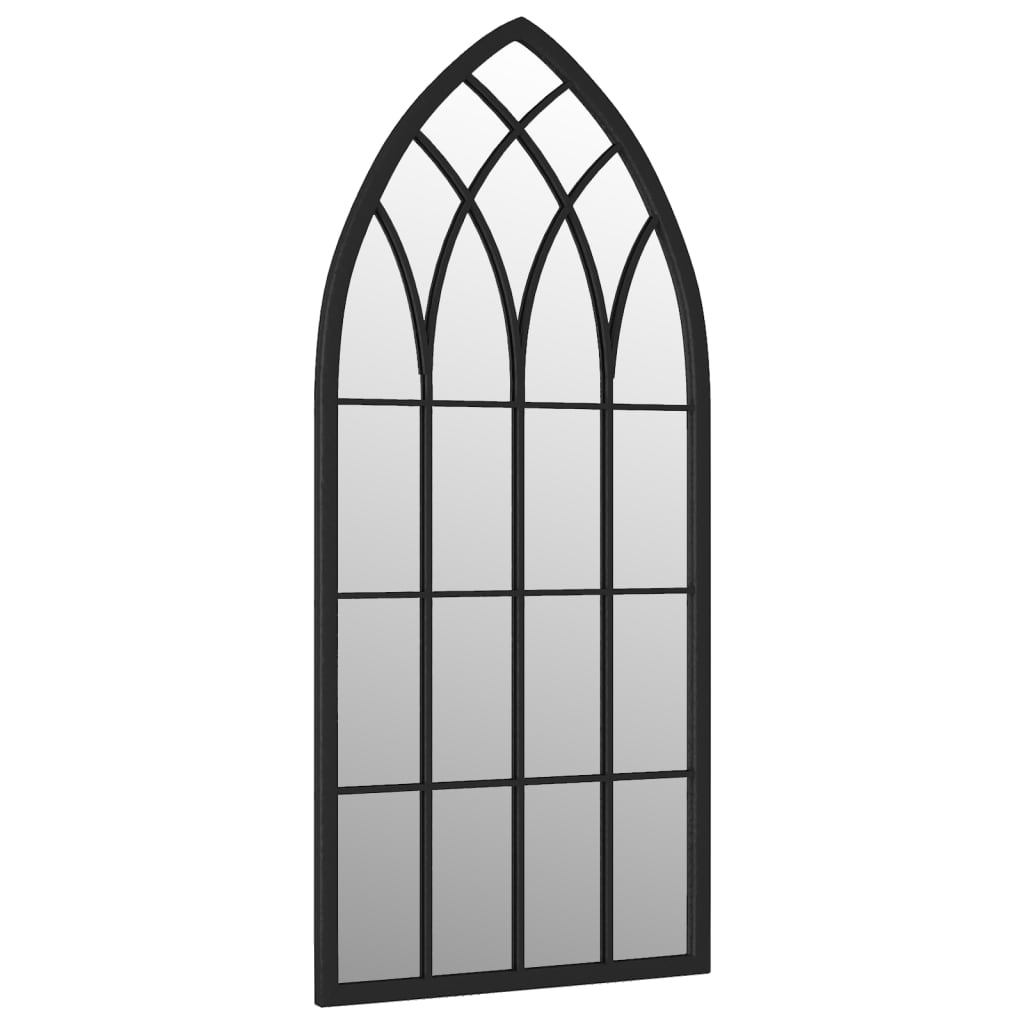 Mirror Black 100x45 cm Iron for Indoor Use - OLBRIT