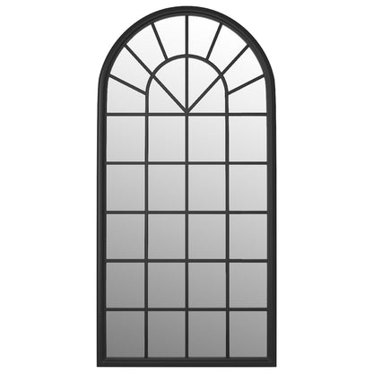 Mirror Black 90x45 cm Iron for Indoor Use - OLBRIT
