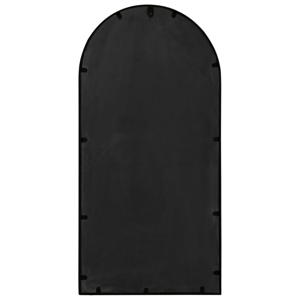 Mirror Black 90x45 cm Iron for Indoor Use - OLBRIT