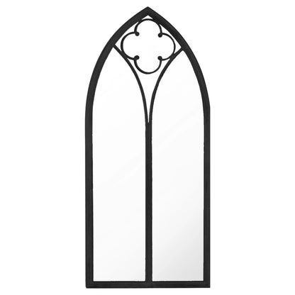 Mirror Black 100x45 cm Iron for Indoor Use - OLBRIT