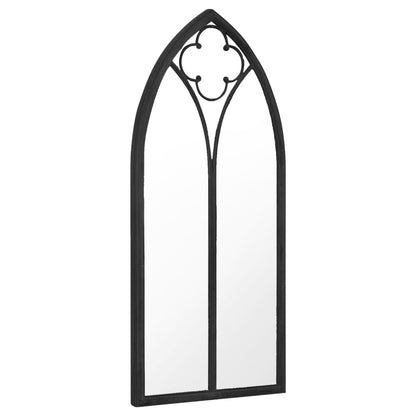 Mirror Black 100x45 cm Iron for Indoor Use - OLBRIT