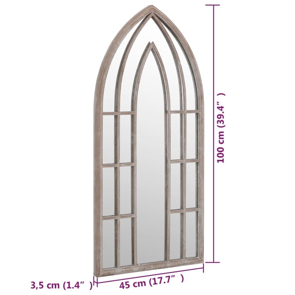 Mirror Sand 100x45 cm Iron for Indoor Use - OLBRIT