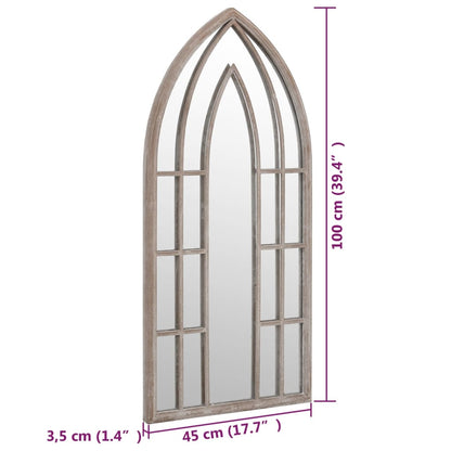 Mirror Sand 100x45 cm Iron for Indoor Use - OLBRIT