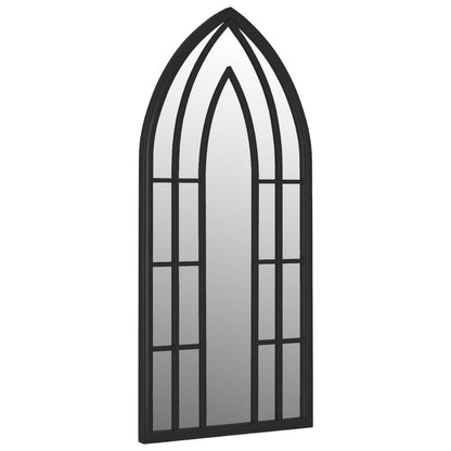 Mirror Black 100x45 cm Iron for Indoor Use - OLBRIT