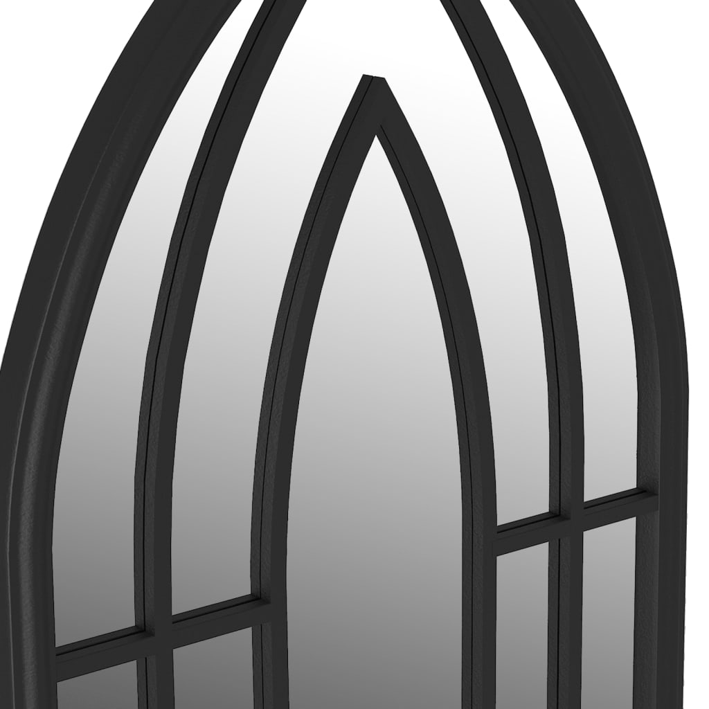 Mirror Black 100x45 cm Iron for Indoor Use - OLBRIT