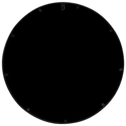 Mirror Black 60x3 cm Iron Round for Indoor Use - OLBRIT