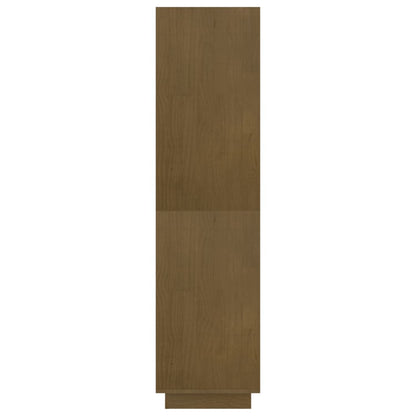 Book Cabinet/Room Divider Honey Brown 80x35x135 cm Solid Pinewood - OLBRIT