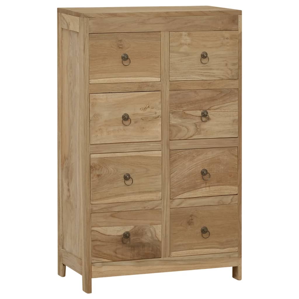 Chest of Drawers 55x30x90 cm Solid Wood Teak - OLBRIT