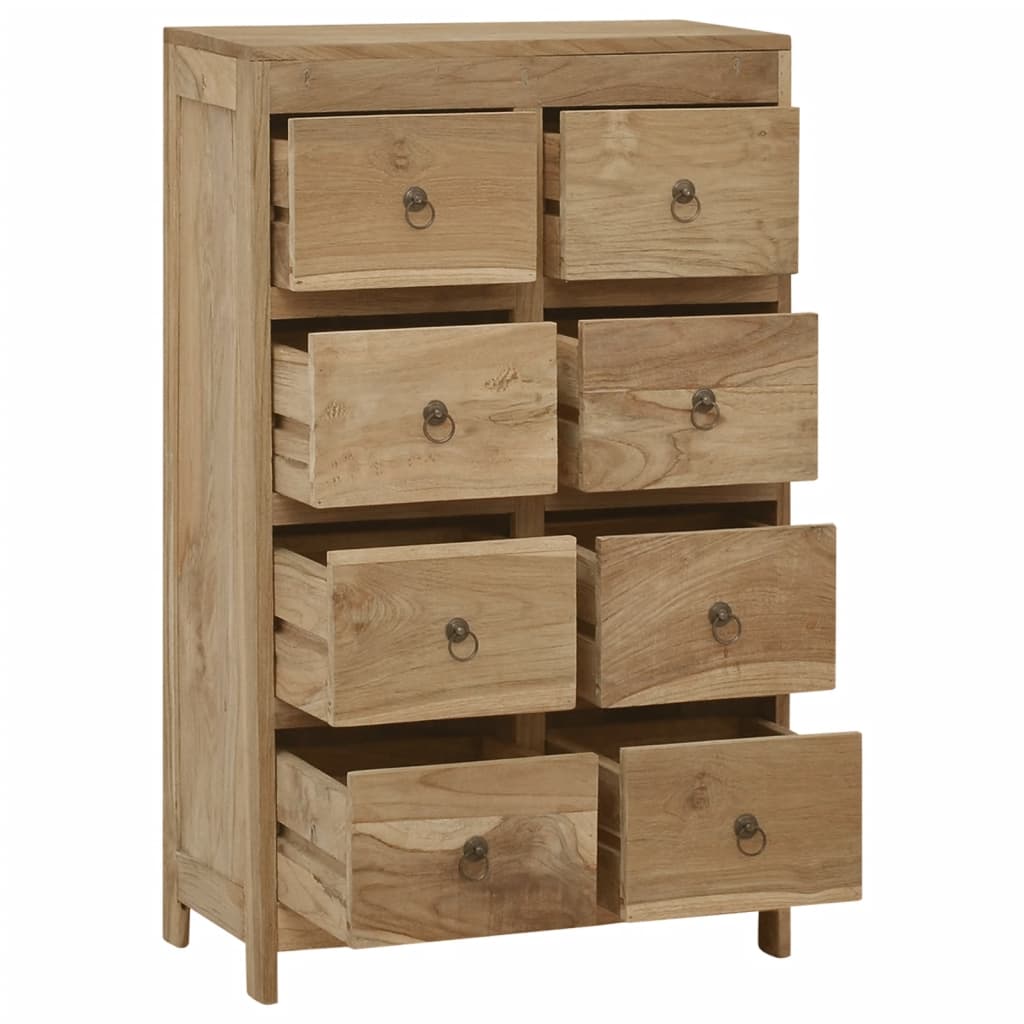 Chest of Drawers 55x30x90 cm Solid Wood Teak - OLBRIT