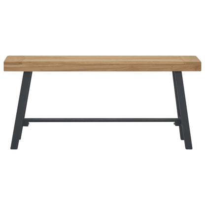 Bench 110 cm Solid Wood Teak - OLBRIT