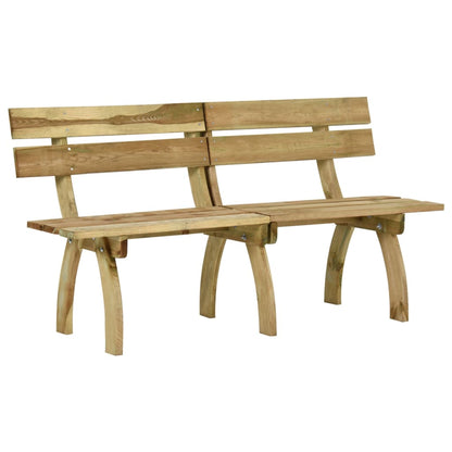 Garden Bench 160 cm Impregnated Pinewood - OLBRIT