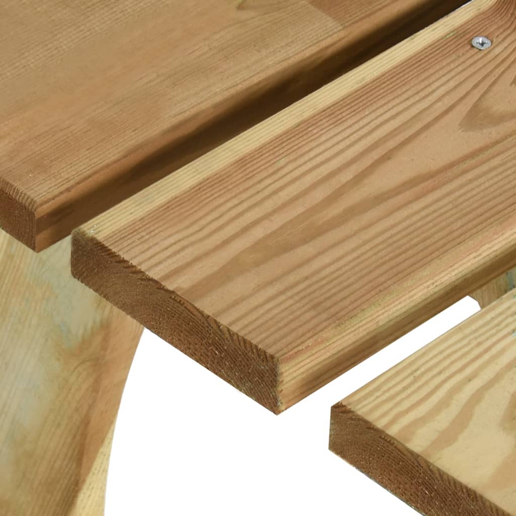 Garden Bench 160 cm Impregnated Pinewood - OLBRIT