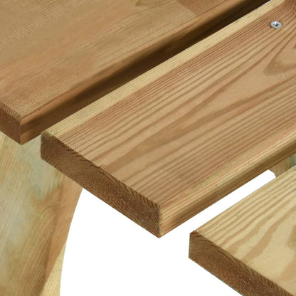 Garden Bench 160 cm Impregnated Pinewood - OLBRIT