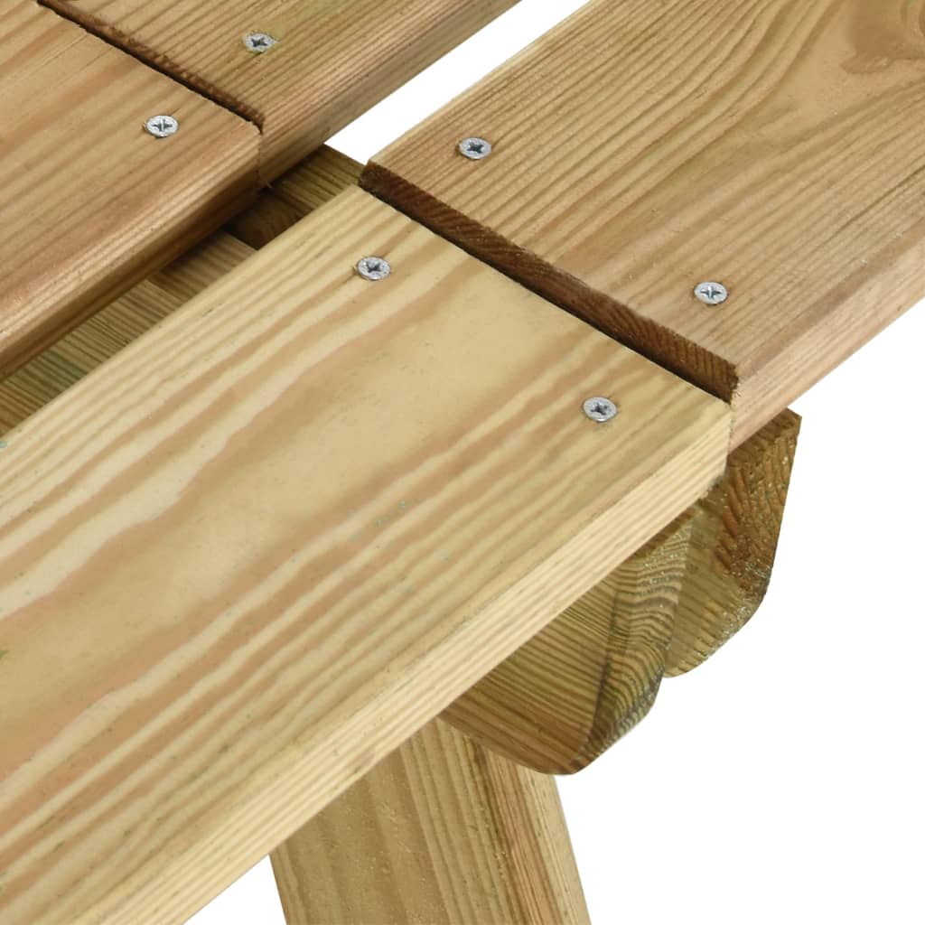 Garden Bench 160 cm Impregnated Pinewood - OLBRIT