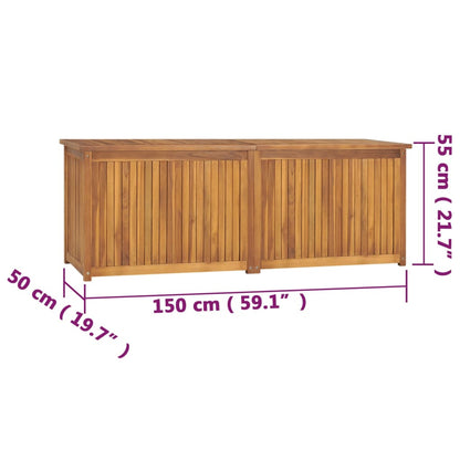 Garden Box 150x50x55 cm Solid Wood Teak - OLBRIT
