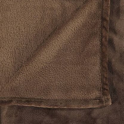 Blanket Cocoa Brown 150x200 cm Polyester - OLBRIT