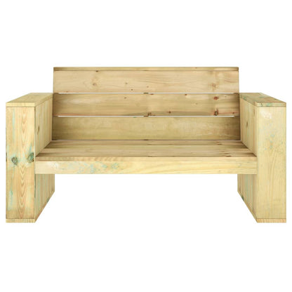 Garden Bench 139 cm Impregnated Pinewood - OLBRIT