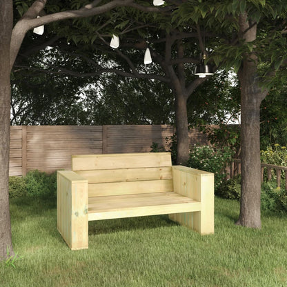 Garden Bench 139 cm Impregnated Pinewood - OLBRIT