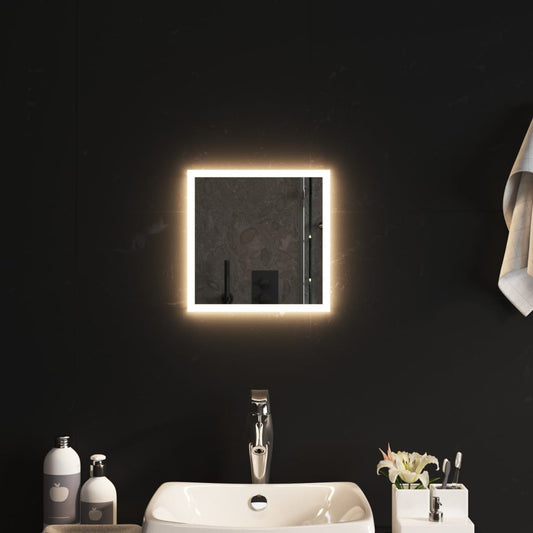 LED Bathroom Mirror 30x30 cm - OLBRIT