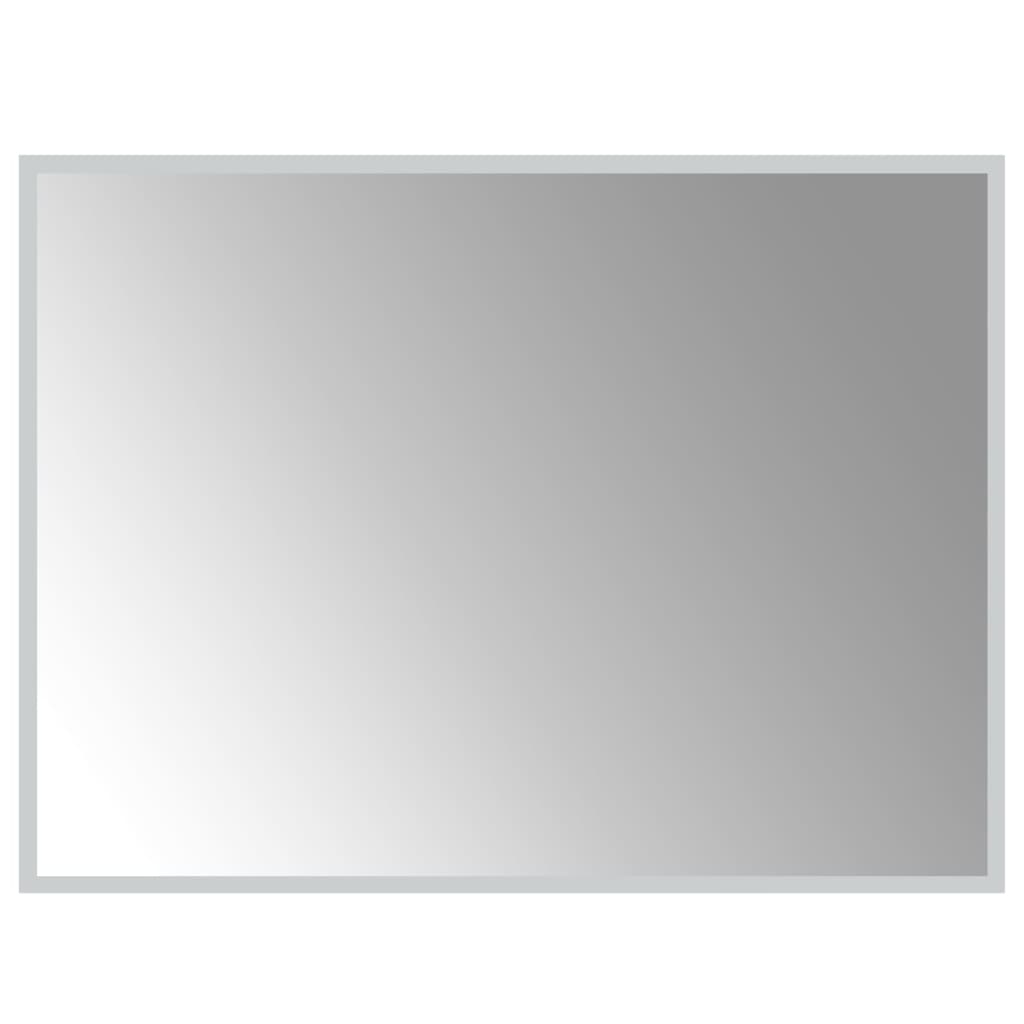 LED Bathroom Mirror 80x60 cm - OLBRIT