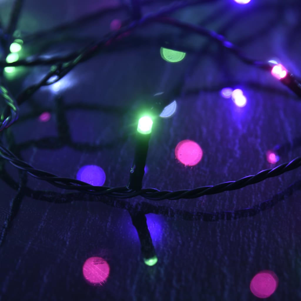 LED String with 150 LEDs Pastel Multicolour 15 m PVC - OLBRIT