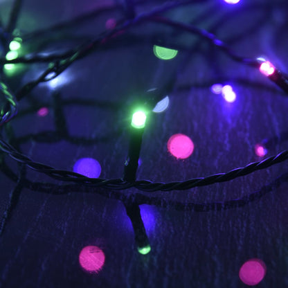 LED String with 150 LEDs Pastel Multicolour 15 m PVC - OLBRIT