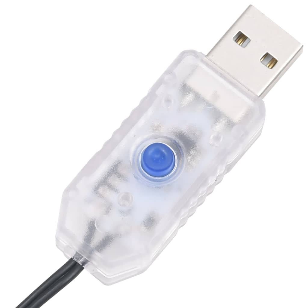 LED String with 150 LEDs Pastel Multicolour 15 m PVC - OLBRIT