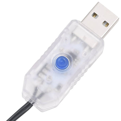 LED String with 300 LEDs Cold White 30 m PVC - OLBRIT