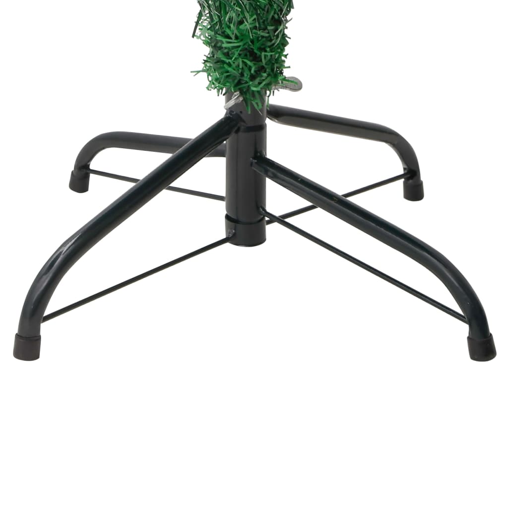 Christmas Cactus with Stand and LED Green 150 cm PVC - OLBRIT
