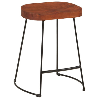 Gavin Bar Stools 2 pcs 45x38x53 cm Solid Wood Mango - OLBRIT