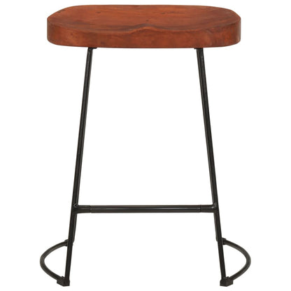 Gavin Bar Stools 2 pcs 45x38x53 cm Solid Wood Mango - OLBRIT