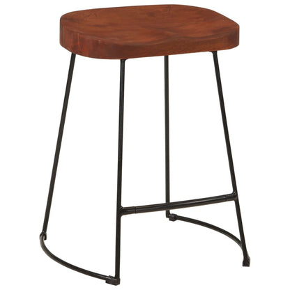 Gavin Bar Stools 2 pcs 45x38x53 cm Solid Wood Mango - OLBRIT
