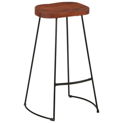 Gavin Bar Stools 2 pcs 50x40x78 cm Solid Wood Mango - OLBRIT