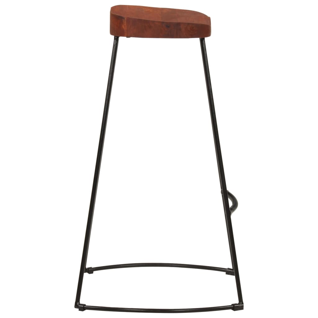 Gavin Bar Stools 2 pcs 50x40x78 cm Solid Wood Mango - OLBRIT