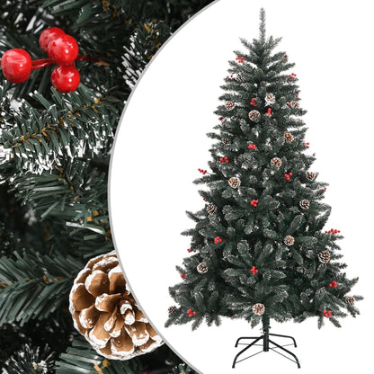 Artificial Christmas Tree with Stand Green 150 cm PVC - OLBRIT