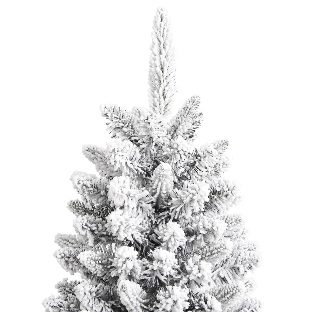 Artificial Christmas Tree with Flocked Snow 120 cm PVC&PE - OLBRIT