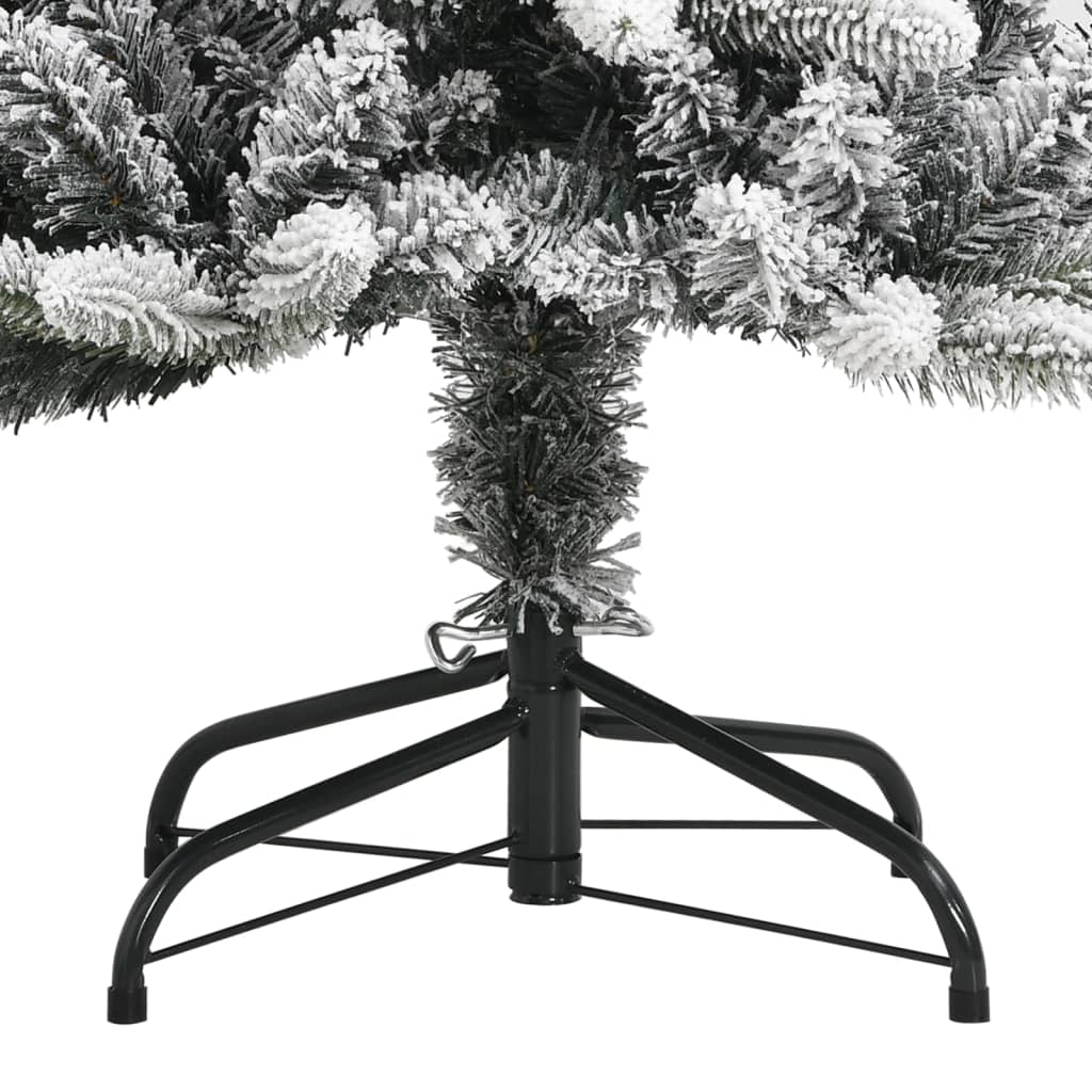 Artificial Christmas Tree with Flocked Snow 120 cm PVC&PE - OLBRIT