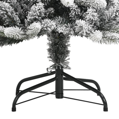 Artificial Christmas Tree with Flocked Snow 120 cm PVC&PE - OLBRIT