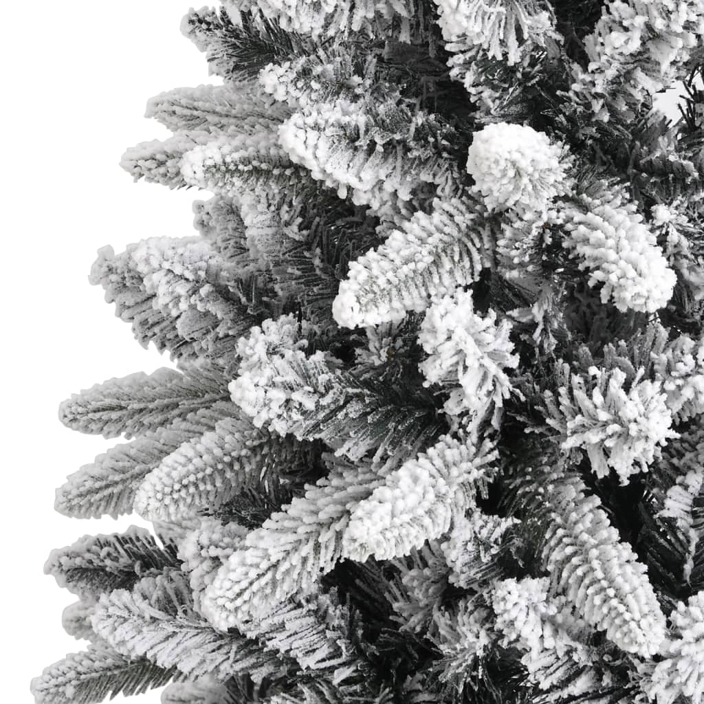 Artificial Christmas Tree with Flocked Snow 120 cm PVC&PE - OLBRIT