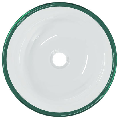 Basin Tempered Glass 35x12 cm Transparent - OLBRIT