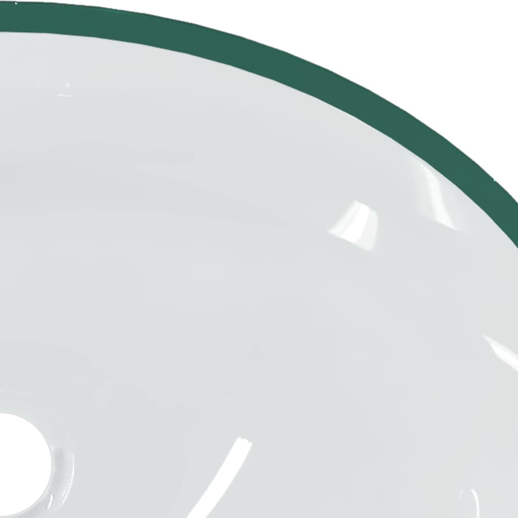 Basin Glass 50x37x14 cm Transparent - OLBRIT