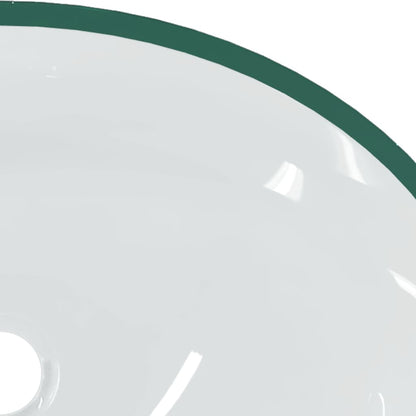 Basin Glass 50x37x14 cm Transparent - OLBRIT