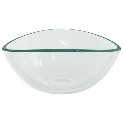 Basin Tempered Glass 54.5x35x15.5 cm Transparent - OLBRIT