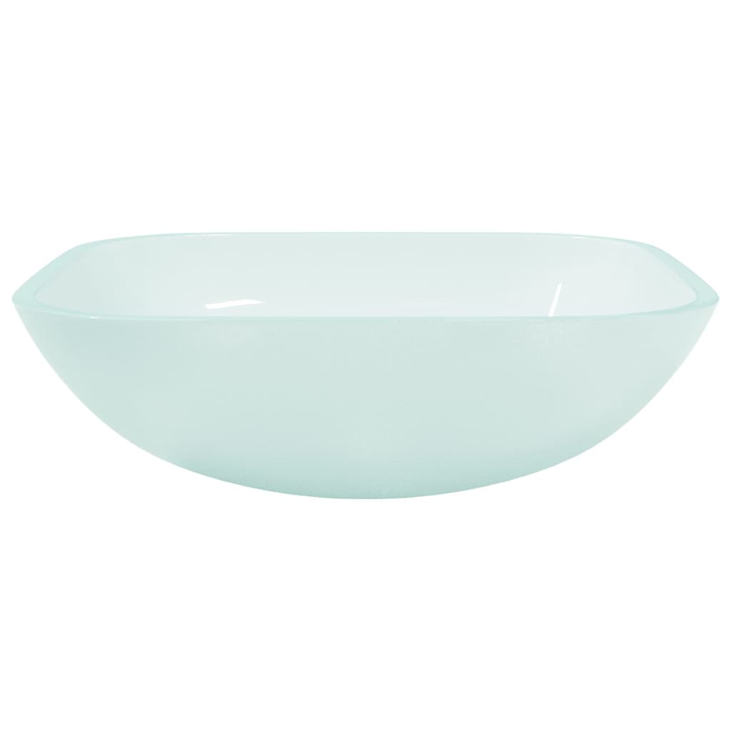 Basin Glass 42x42x14 cm Frosted - OLBRIT