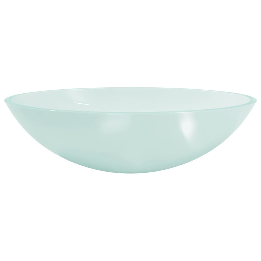 Basin Glass 50x37x14 cm Frosted - OLBRIT