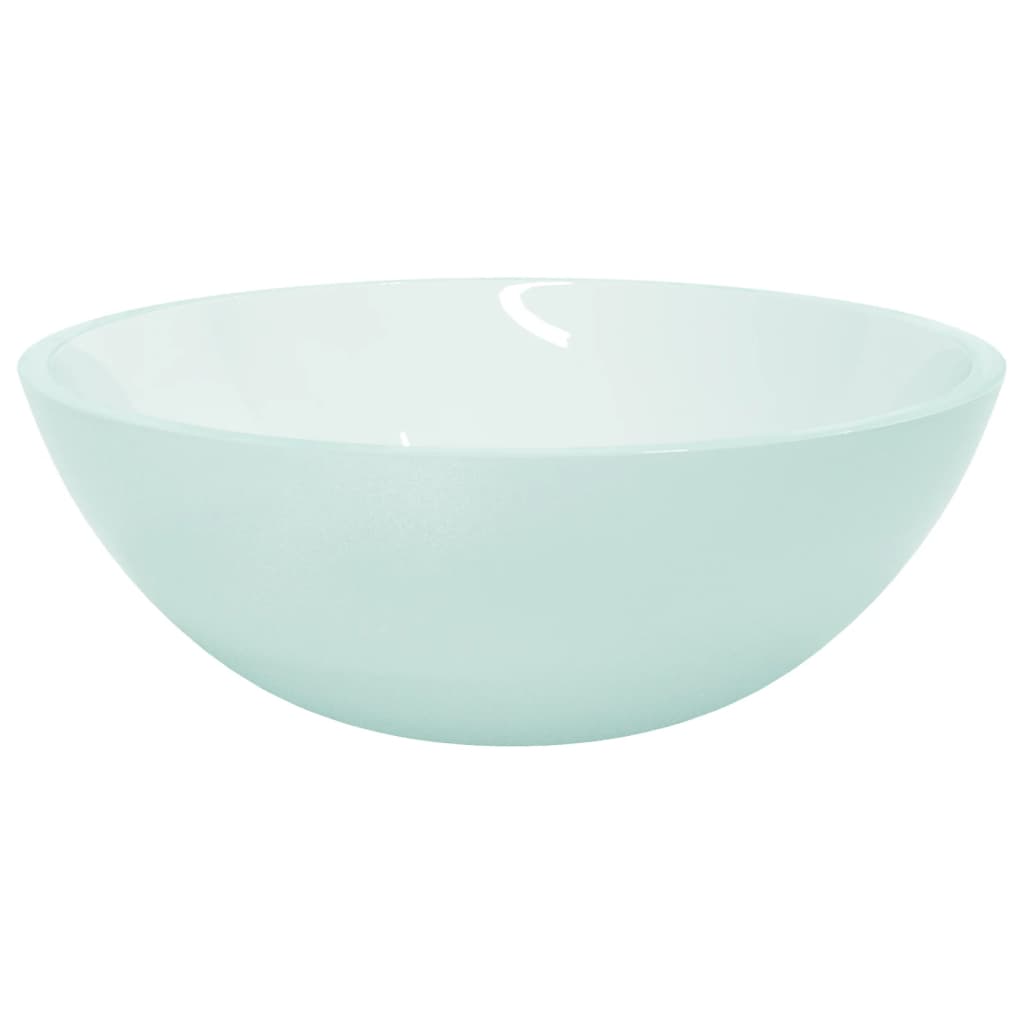 Basin Glass 50x37x14 cm Frosted - OLBRIT