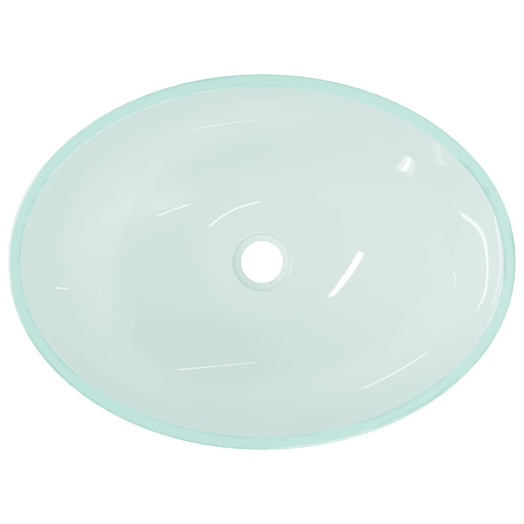 Basin Glass 50x37x14 cm Frosted - OLBRIT