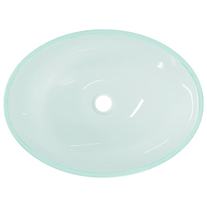 Basin Glass 50x37x14 cm Frosted - OLBRIT