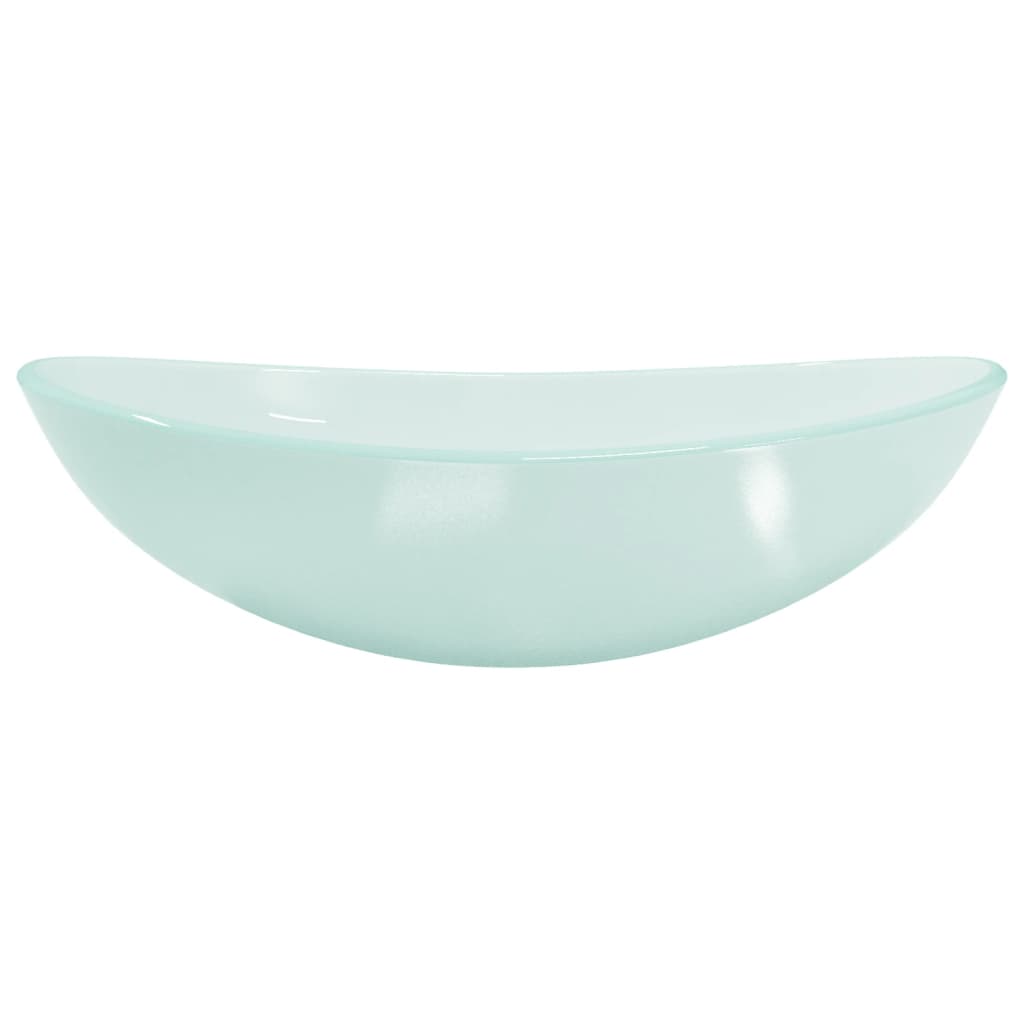 Basin Tempered Glass 54.5x35x15.5 cm Frosted - OLBRIT