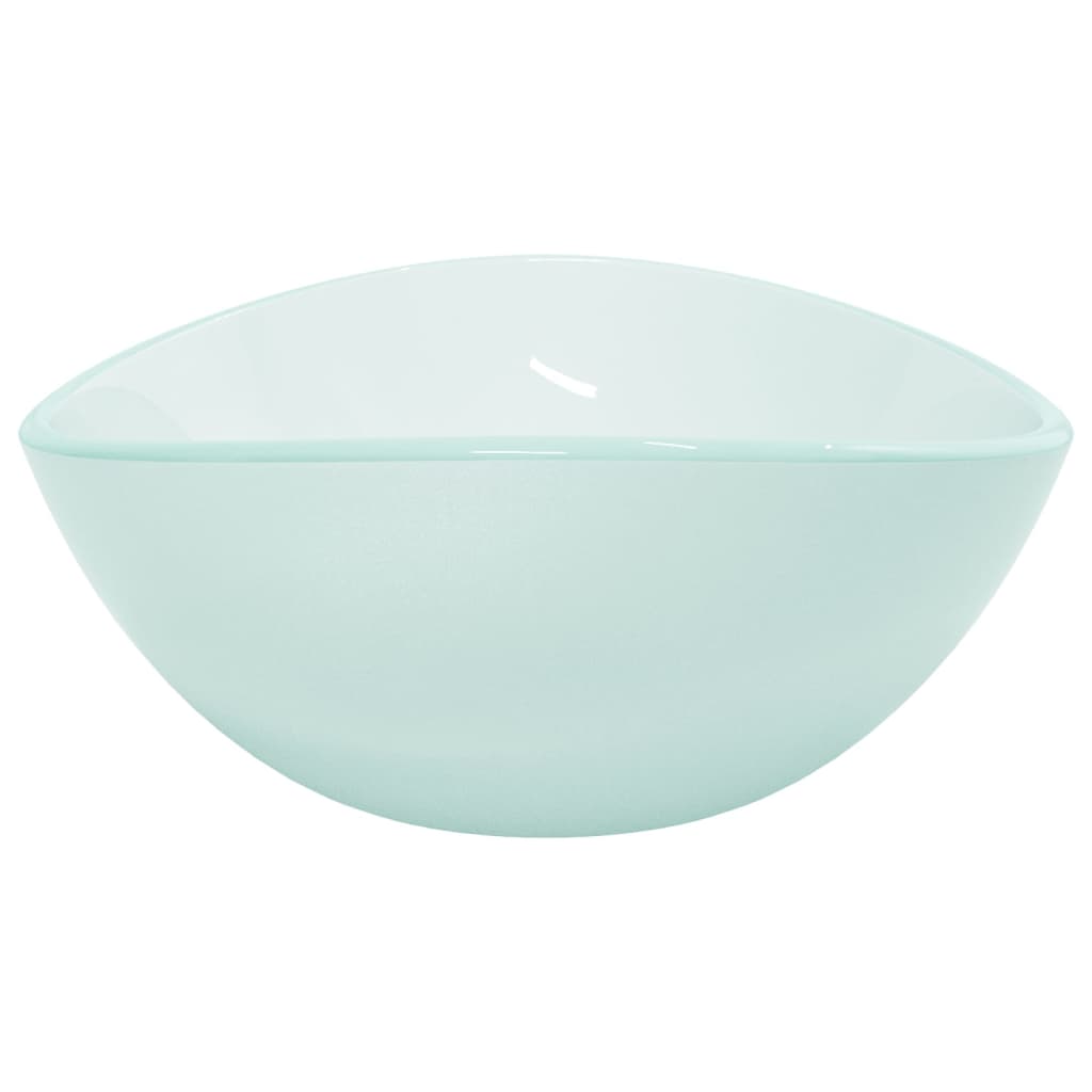 Basin Tempered Glass 54.5x35x15.5 cm Frosted - OLBRIT